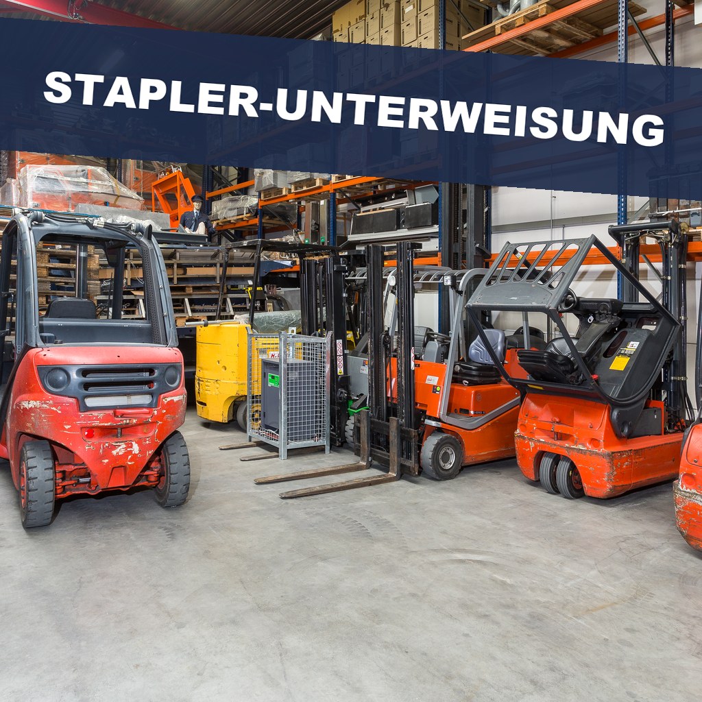 Flurförderzeuge - die jährliche Unterweisung für beauftragte Fahrerinnen und Fahrer
