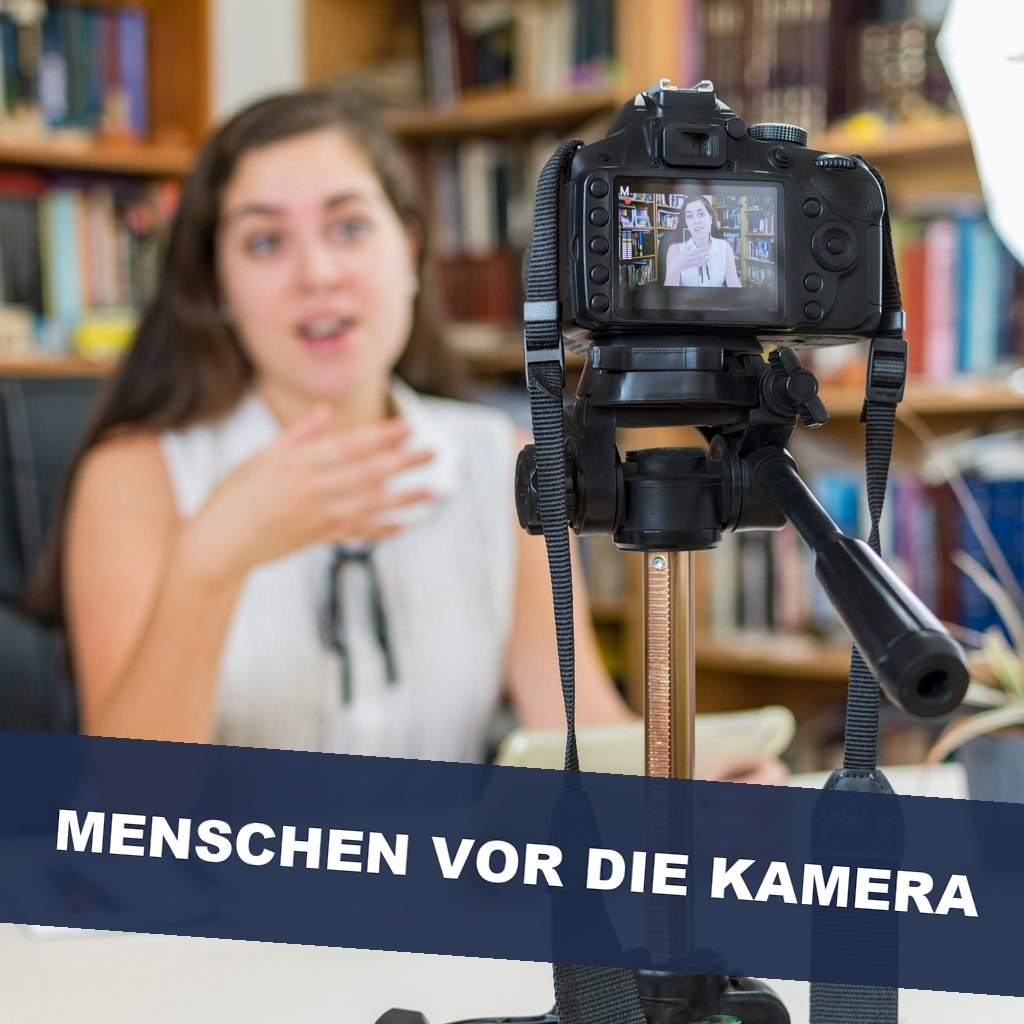 Menschen vor die Kamera holen - Laien sicher durch Interview und Dreh führen