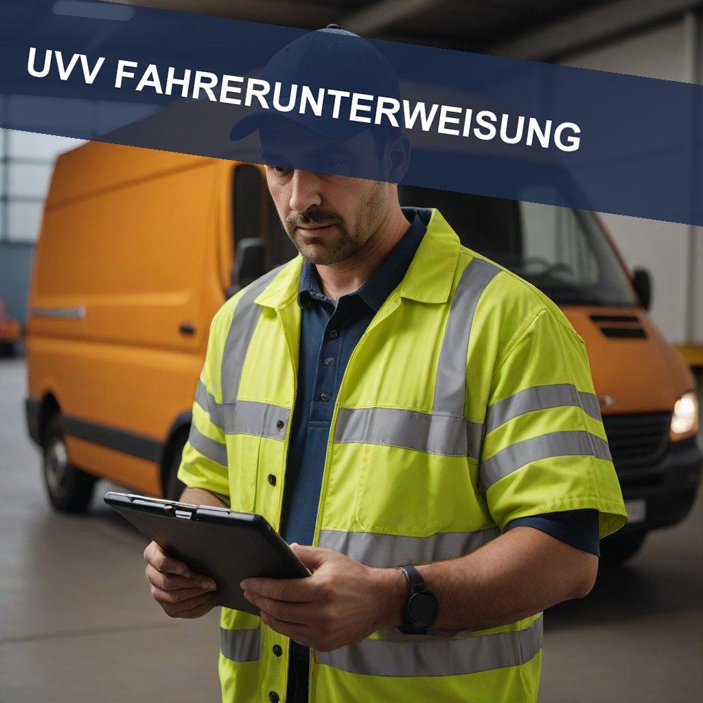 UVV-Fahrerunterweisung nach DGUV Vorschrift 70